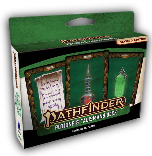 Pathfinder 2e: Potions and Talismans Deck