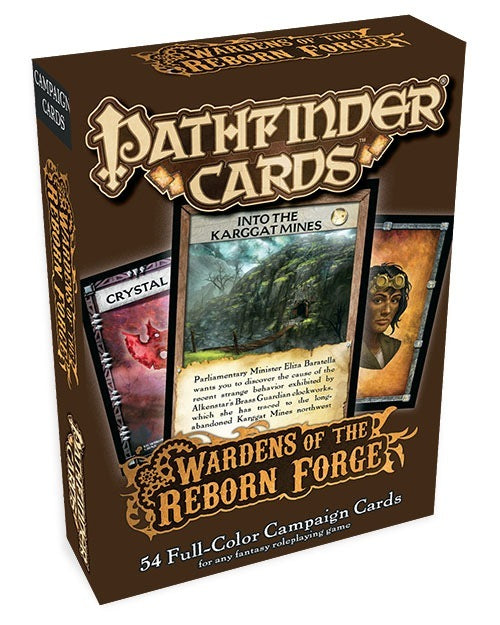 Pathfinder Cards: Wardens Of The Reborn Forge Campaign Cards