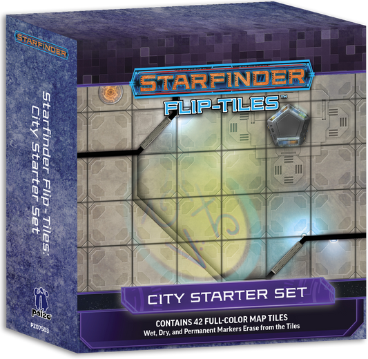 Starfinder Flip-Tiles: City Starter Set
