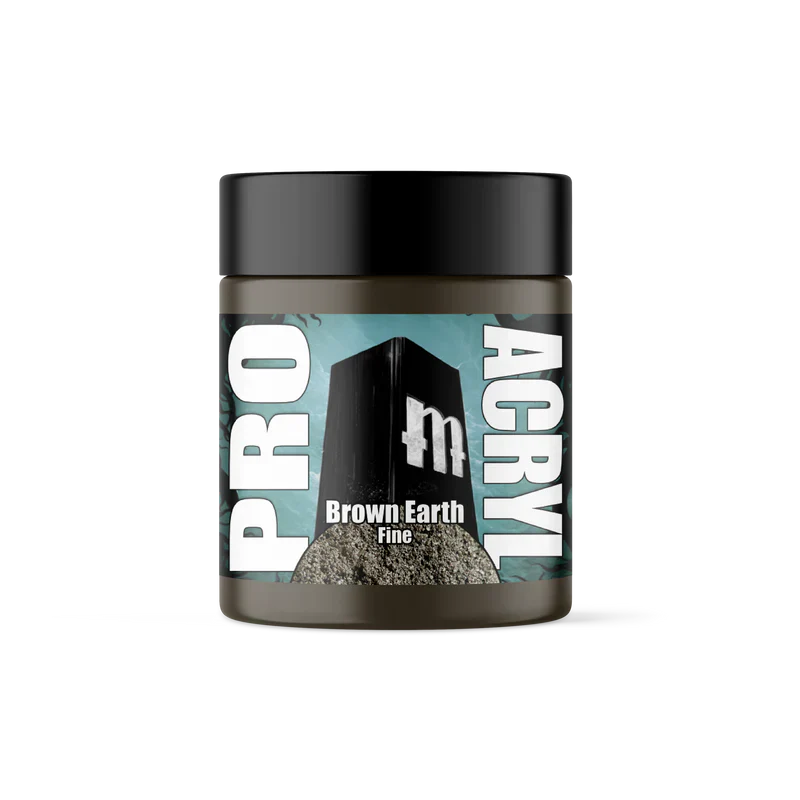 Pro Acryl Texture Paint - Brown Earth - FINE 120ml