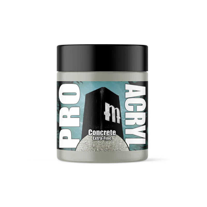 Pro Acryl Texture Paint - Concrete - EXTRA FINE 120ml