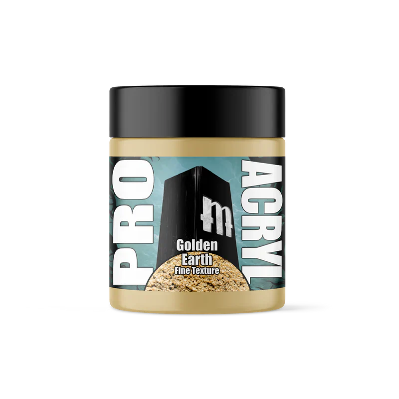 Pro Acryl Texture Paint - Golden Earth - FINE 120ml