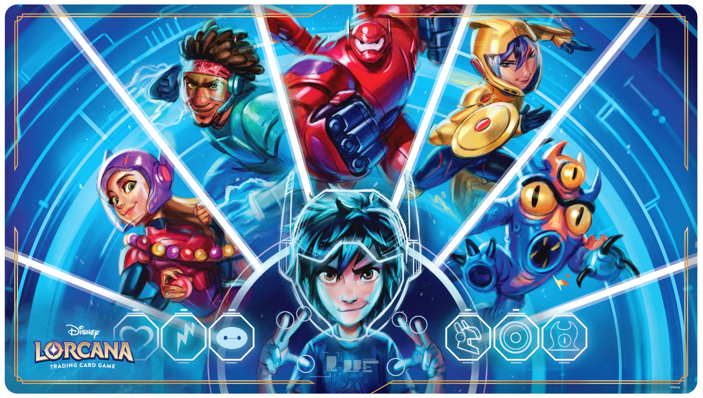 Lorcana TCG: Archazia's Island Playmat - Big Hero 6 We Could Be Immortals
