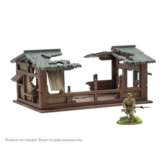 Pacific Theatre Small building ruins