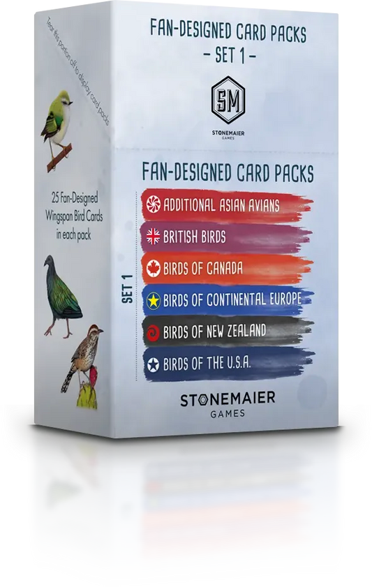 Wingspan Fan-Designed Bird Packs