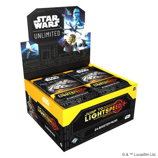 Star Wars Unlimited: Jump to Lightspeed Booster Display