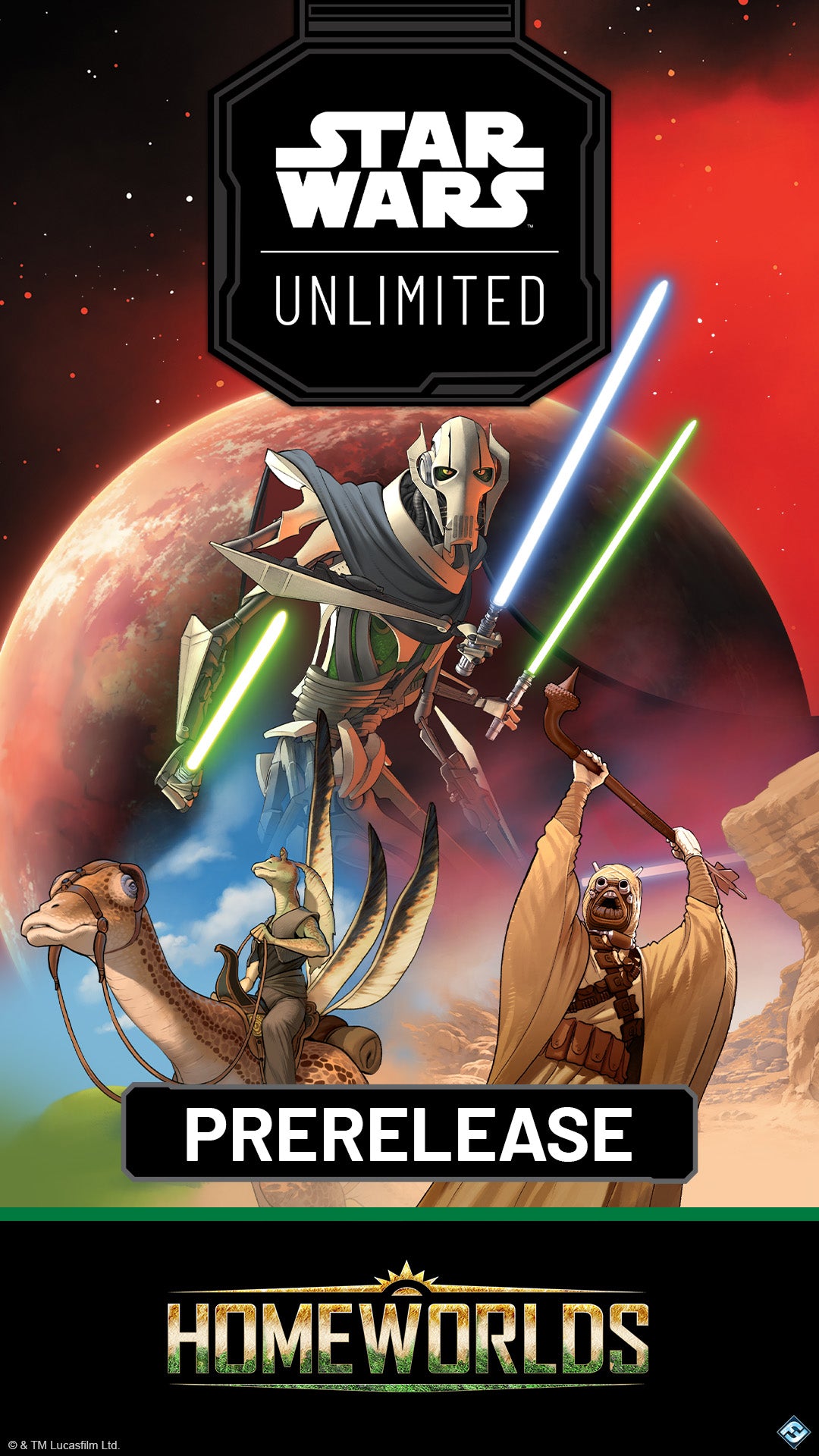 Star Wars Unlimited Homeworlds Prerelease
