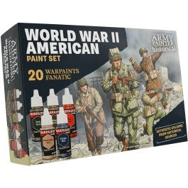 The Army Painter: Warpaints Fanatic Historical - WWII American Paint Set