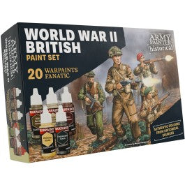The Army Painter: Warpaints Fanatic Historical - WWII British Paint Set