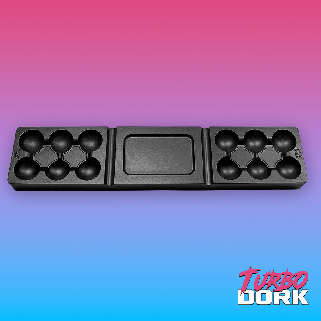 Turbo Dork Large Black Silicone Dry Palette