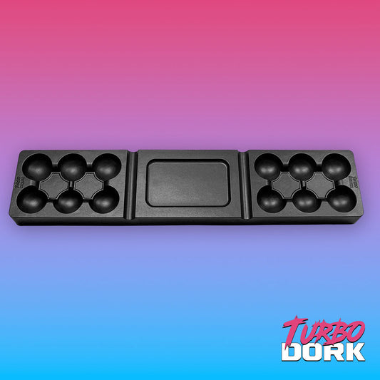 Turbo Dork Large Black Silicone Dry Palette