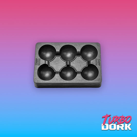 Turbo Dork Small Black Silicone Dry Pallete