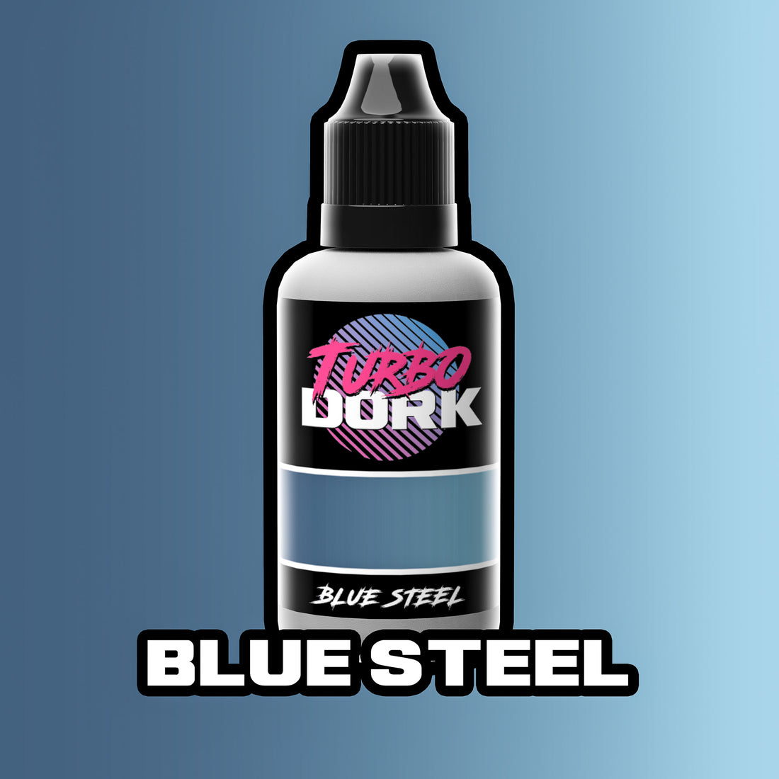 Turbo Dork Metallic Paints - Blue Steel Metallic Acrylic Paint