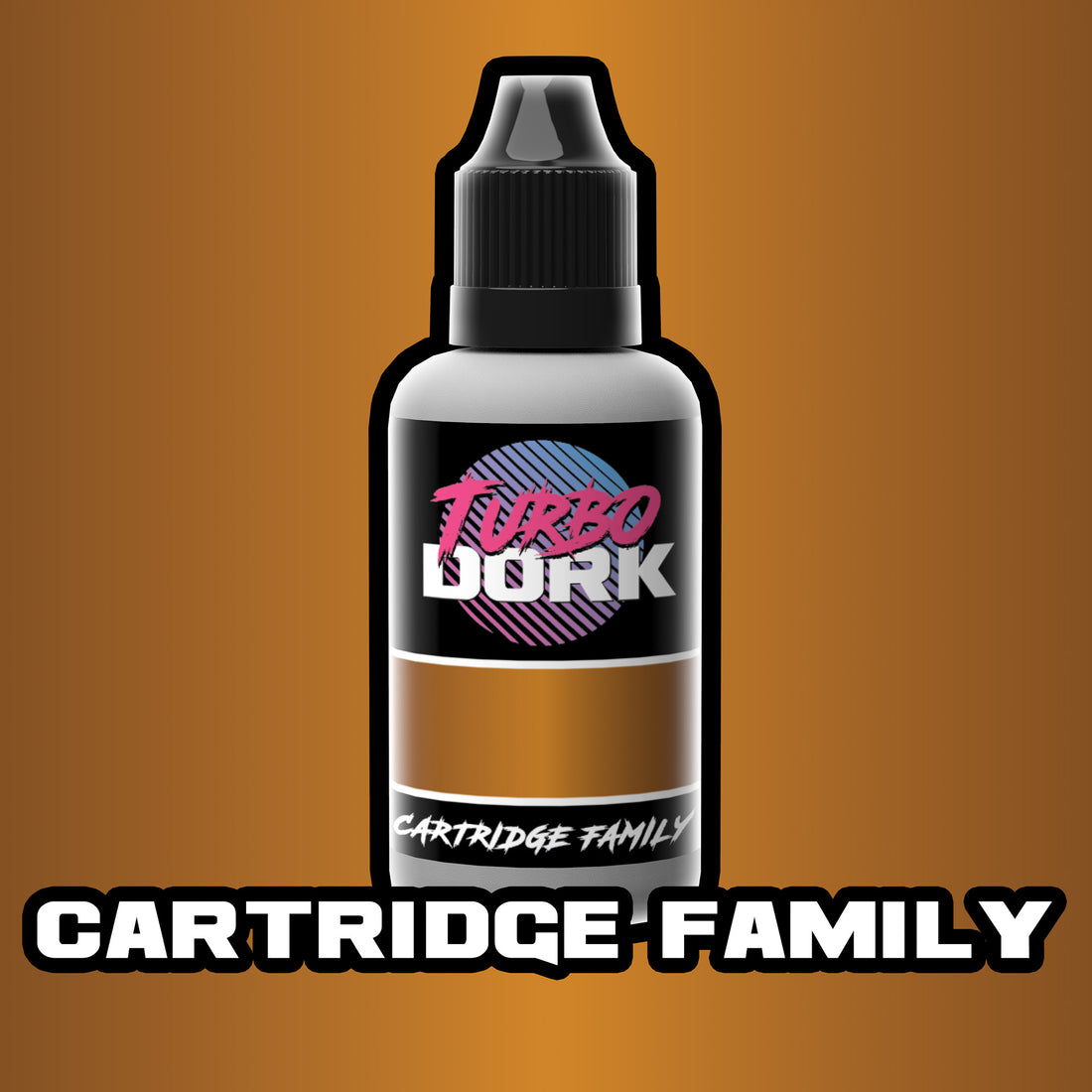 Turbo Dork Metallic Paints - Cartridge Family Metallic Acrylic Paint