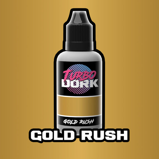 Turbo Dork Metallic Paints - Gold Rush Metallic Acrylic Paint