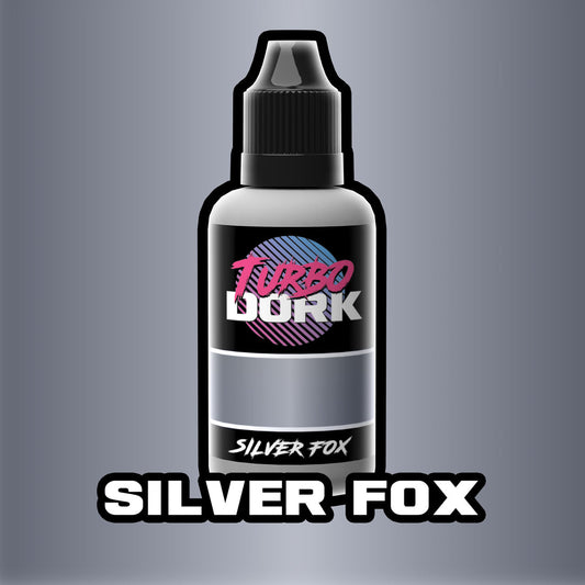 Turbo Dork Metallic Paints - Silver Fox Metallic Acrylic Paint