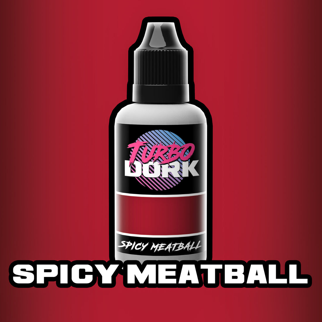 Turbo Dork Metallic Paints - Spicy Meatball Metallic Acrylic Paint