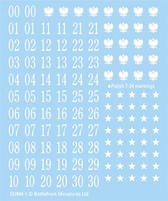 Soviet Decals (Mid to Late War)