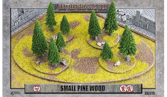 BIAB: Small Pine Wood (x1) - 15mm Full Painted Terrain