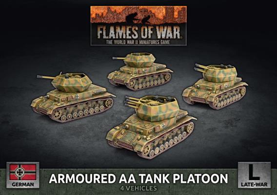 German Armoured AA Tank Platoon (LW 4x Plastic)