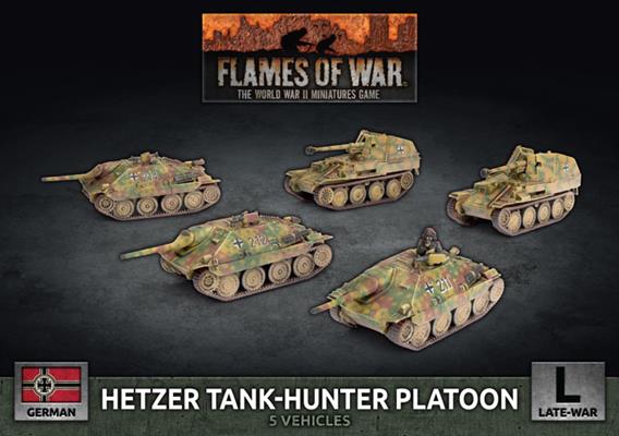 German Hetzer/Marder Tank Hunter Platoon