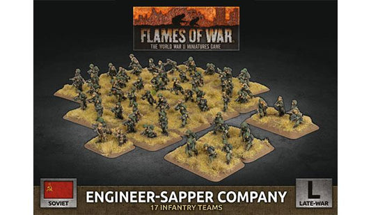 Soviet Engineer-Sapper Company (Late War x67 Figures  Plastic)