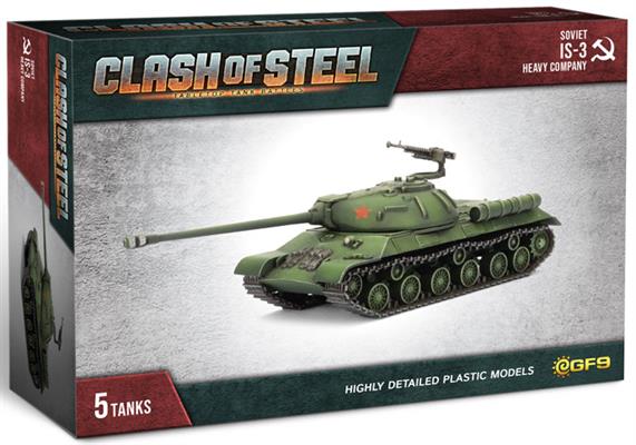 Clash of Steel: IS-3 Heavy Company (x5 Plastic)
