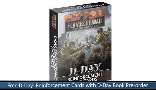 D-Day: Reinforcement Unit Cards
