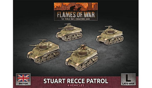 British Stuart Recce Patrol (Plastic)