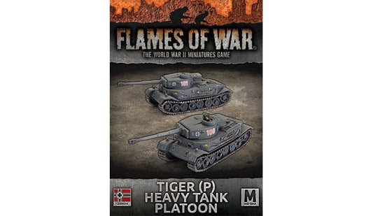 Tiger (P) (8.8cm) Tanks (x2)