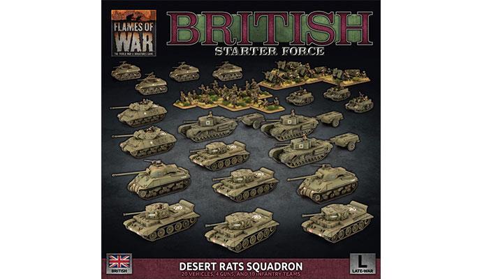 British Desert Rats Squadron Army Deal