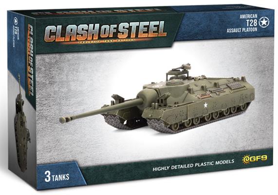 American: T28 Assault Platoon (x3 Plastic)
