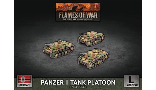 German Panzer II Tank Platoon