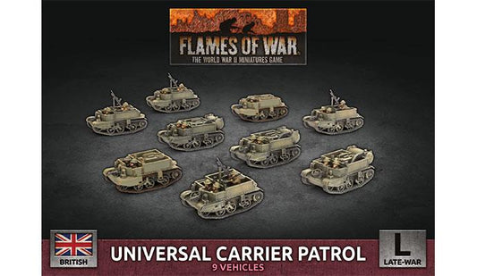 British Universal Carrier Patrol (Plastic)
