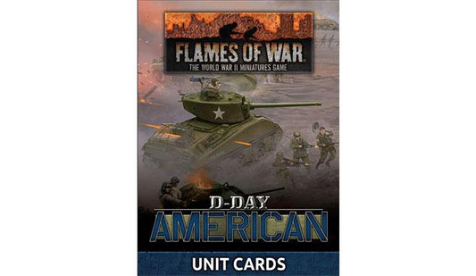 American D-Day Unit Cards