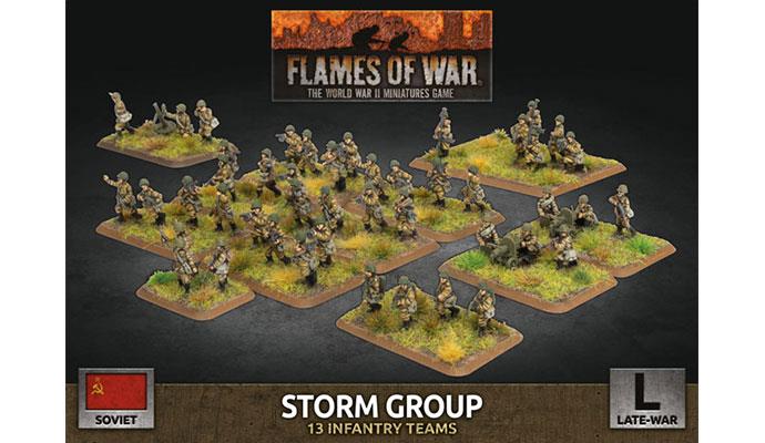 Soviet Storm Group (Late War Plastic)