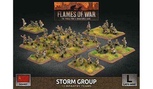 Soviet Storm Group (Late War Plastic)