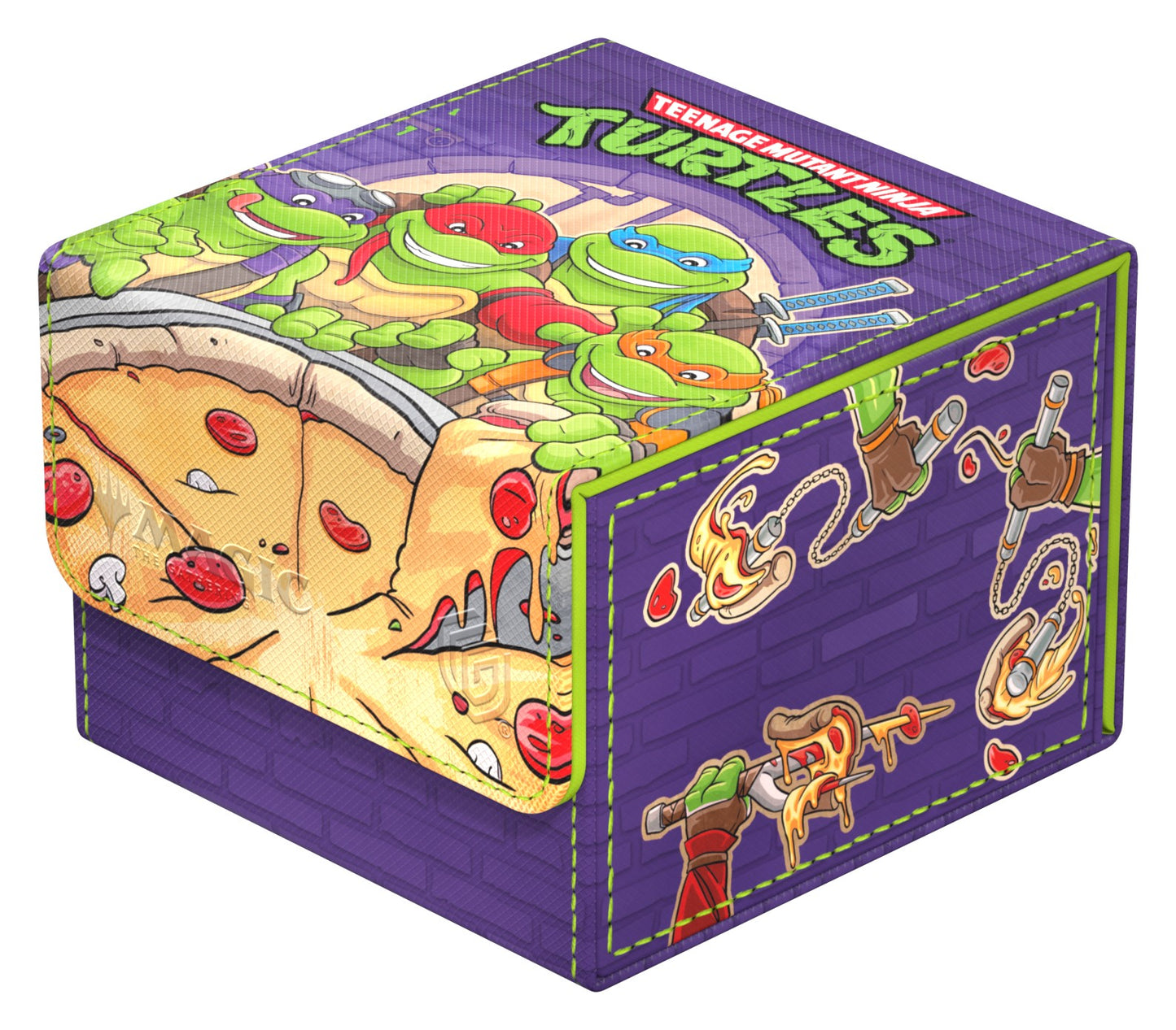 Ultimate Guard Sidewinder 133+ Xenoskin Magic: The Gathering "Teenage Mutant Ninja Turtles" - Pizza Box