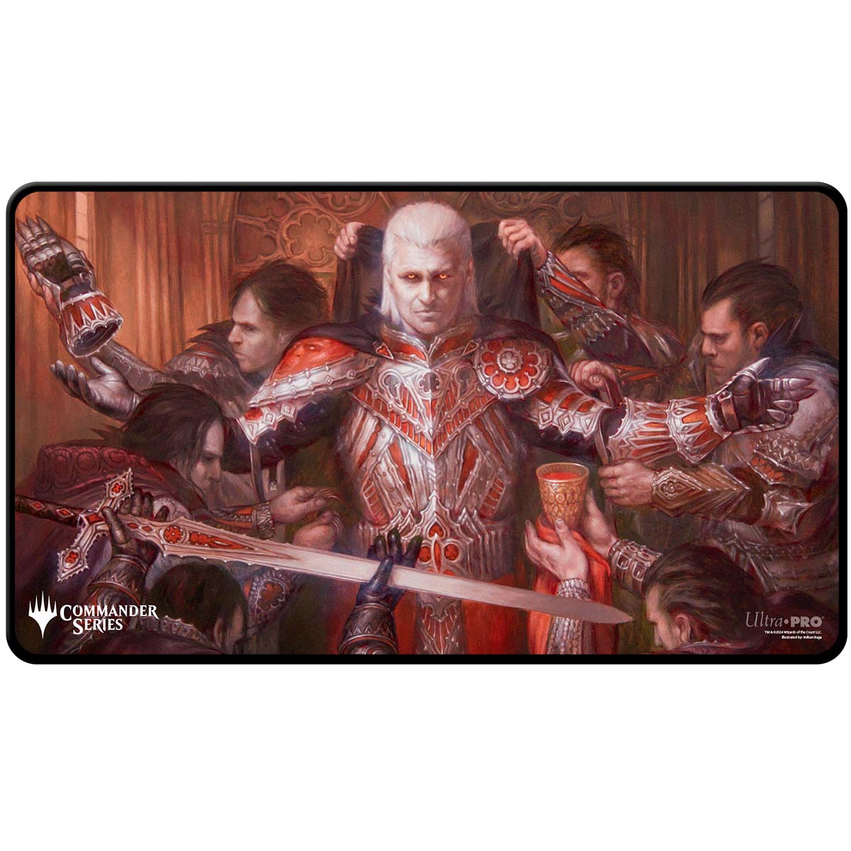 UP STITCHED PLAYMAT MTG COMMANDER SR3 Edgar