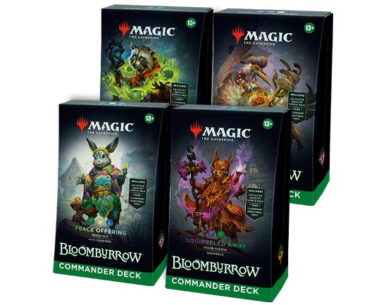Bloomburrow Commander Decks