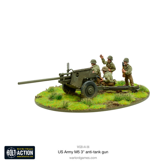 US Army M5 3" Anti-Tank Gun