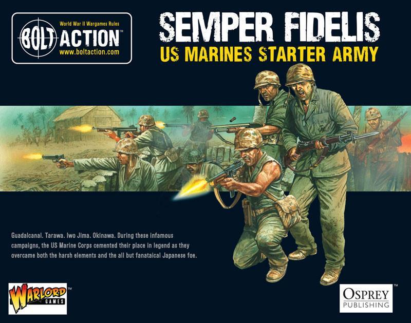Semper Fidelis US Marine Corps Starter Army
