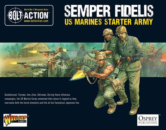 Semper Fidelis US Marine Corps Starter Army