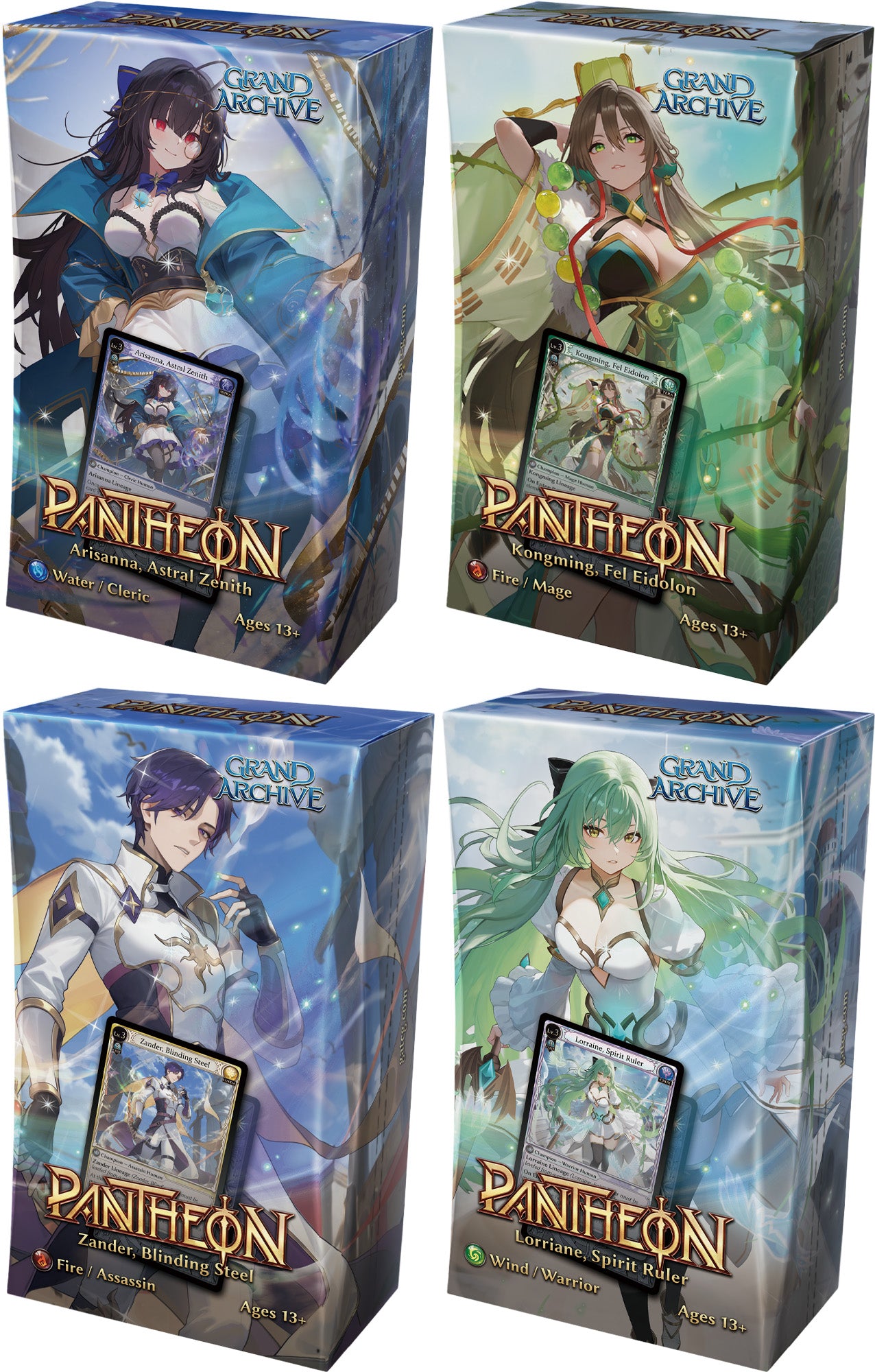 Grand Archive TCG: Radiant Origins Pantheon Deck