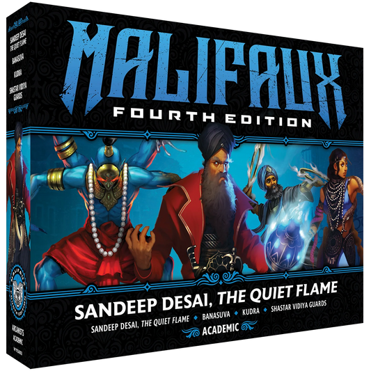 Malifaux Fourth Edition: Sandeep Desai, The Quiet Flame