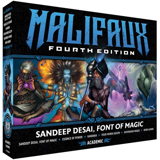 Malifaux Fourth Edition: Sandeep Desai, Font of Magic