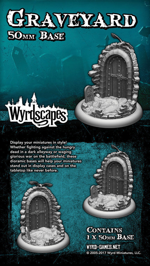 Wyrdscape Graveyard 30mm-50mm bases