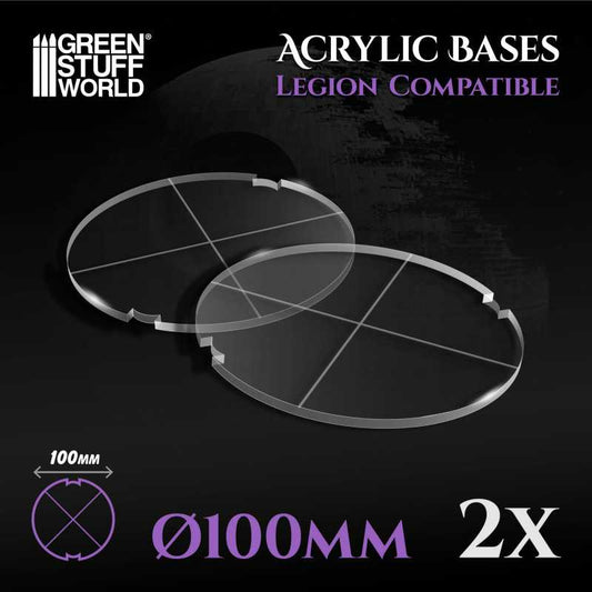 Acrylic Bases - Round 100 mm (Legion)