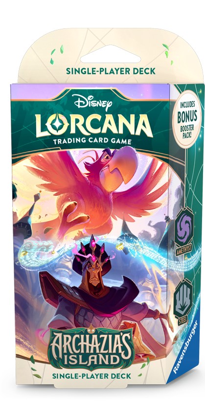 Lorcana: Archazia's Island Starter Deck Amethyst/Steel