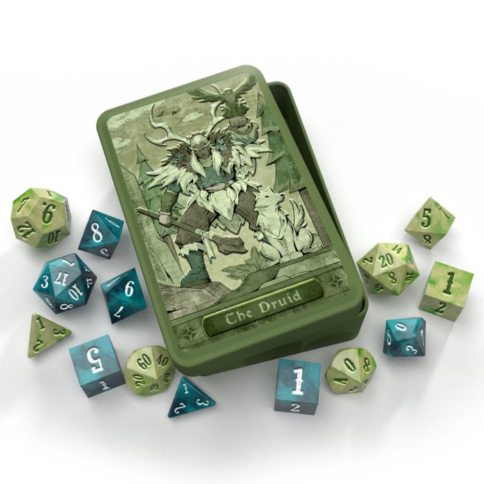 RPG Class Dice Set: Druid (14)